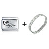 My  Love   Italian   Charm  Bracelet