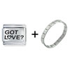 Got  Love   Italian   Charm  Bracelet