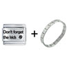 Don't Forget The  Kids  Italian Charm Bracelet