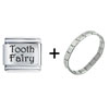 Tooth  Fairy  Laser Italian Charm Bracelet FBT_L_SH126_STARTER