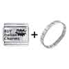 Phrase  Buy  New Italian Charm Laser Italian Charm Bracelets  ... 
