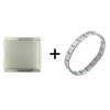 Matte Mega Italian Charm Bracelet