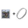 Fishing  Mega   Italian  Charm Bracelet