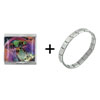 Jellyfish  Mega   Italian  Charm Bracelet