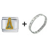  Eiffel   Tower  Italian Charm Bracelet FBT_P061_PG_I01_STARTER