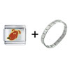 Cute Comic Dog  Italian   Charm   Bracelet  FBT_P070_PG_I01_STARTER