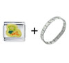  St  Patrick Leprechaun Clothes Italian Charm Bracelet