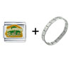 Hollywood  Hill Sign Italian Charm Bracelet