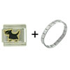 Toto Combination Italian Charm  Bracelet 