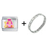 Good Witch Italian  Charm   Bracelet 