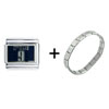 Nfl Mcnair #9 Combination  Italian   Charm  Bracelet