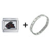  Nhl  Columbus Blue Jackets Italian Charm Bracelet