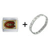  Nhl  Montreal Canadiens Italian Charm Bracelet