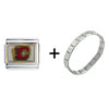  Nhl  Calgary Flames Italian Charm Bracelet