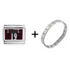  Nhl  Sakic #19 Italian Charm Bracelet