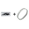 Nascar Car #12 Superlink Combination Italian Charm Bracelet