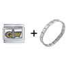 Gw George  Washington  Italian Charm Bracelet