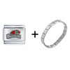  Oregon   State  Beaver Italian Charm Bracelet