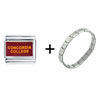 Concordia  College   Italian   Charm  Bracelet