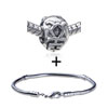 Abstract Doggie European Bead Bracelet Combination
