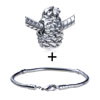 Sweet Pineapple Shaped  European   Bead  Bracelet Combination