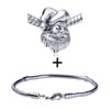 Ultra Chic Santa Claus Shaped European Bead Bracelet  ... 