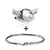 Nostalgia Cartoon Plane Pattern European Bead Bracelet Combination