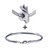 Lifelike Ok Gesture Pattern European Bead Bracelet Combination