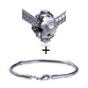 Flower In Three Dimension Pattern European Bead Bracelet Combination