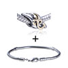 Shark With Paisley Pattern  European   Bead  Bracelet Combination
