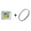  Art  Crayon Box Combination Italian Charm Bracelet