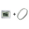 Film Slate  Italian  Charm Bracelet