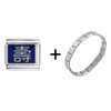 Longevity In Chinese  Italian  Charm  Bracelet 