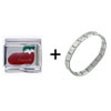 Santa Claus Shoe Italian  Charm   Bracelets  FBT_R438_STARTER