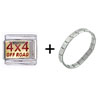 4*4 Off Road  Hand   Painted  Italian Charm Bracelets  ... 