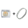 Egyptian Pharaoh  King  Italian Charm Bracelet