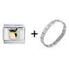  Tribal  Leader Italian Charm Bracelet