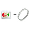 Italian Pizza Chef Charm Bracelet