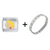 Talk To The  Hand  Italian Charm Bracelet FBT_SHT298_STARTER