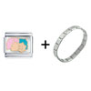Sisterly  Love   Italian   Charm  Bracelet