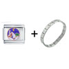  Winter  At Night Italian Charm Bracelet