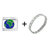 Mother Earth Italian  Charm   Bracelet 