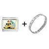  Birth  Of Baby Jesus Italian Charm Bracelet