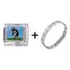 Music Nut Italian  Charm   Bracelets 