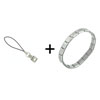 Italian Charm Cell  Phone  Strap Bracelet