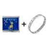 Zodiac Sagittarius Italian  Charm   Bracelets 