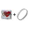 Best Friend  Hand   Painted  Italian Charm Bracelets
