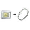  Boy   Italian   Charm  Bracelet FBT_T216_STARTER