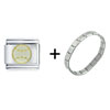 Baseball Italian Charm Bracelet FBT_T3090_STARTER
