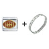 Football Italian Charm Bracelet FBT_T3111_PG_X19_STARTER